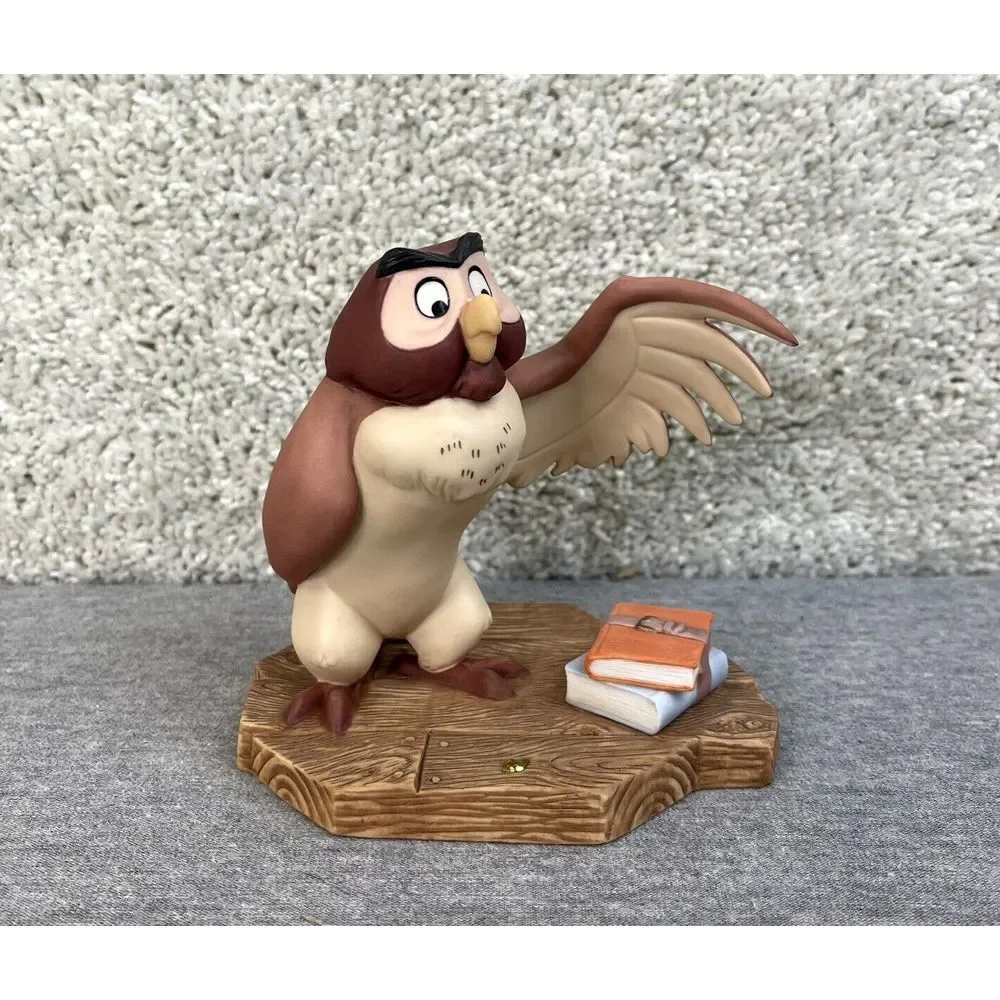 Disney Owl Pooh And‎ Friends Figurine You've Done A Grand Thing Congratulations